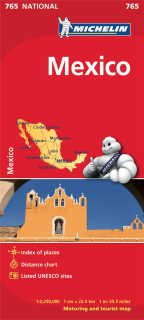 765 Mexiko (Mexico) 1:2,5m national mapa MICHELIN