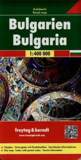 Bulharsko (Bulgaria) 1:400t automapa Freytag Berndt