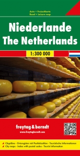 Holandsko 1:300tis (Netherlands) automapa Freytag Berndt