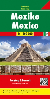 Mexiko 1:2mil (Mexico) automapa Freytag Berndt