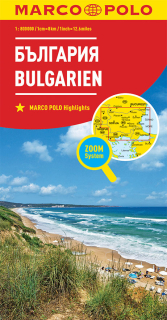 Bulharsko 1:800tis (Bulgaria) automapa ZoomSystem, Marco Polo