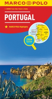Portugalsko 1:300tis (Portugal) automapa ZoomSystem, Marco Polo