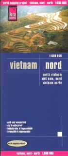 Vietnam sever (Vietnam north) 1:600t skladaná mapa RKH