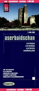 Azerbajdžan (Azerbaijan) 1:400tis skladaná mapa RKH