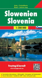 Slovinsko (Slovenia) 1:200t automapa Freytag Berndt