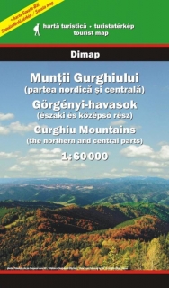 Muntii Gurghiului - Gurghiu Mountains 1:60t turistická mapa 