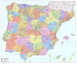 Španielsko PSČ, Portugalsko PSČ 90,5x107,5cm zapichovacie bez rámu