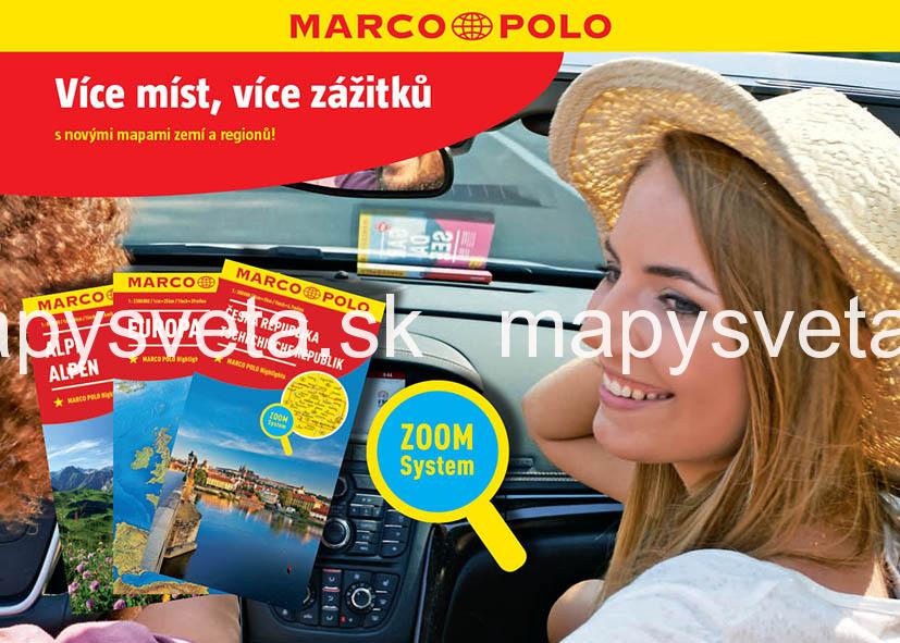 Nórsko 1:800tis (Norway) automapa ZoomSystem, Marco Polo