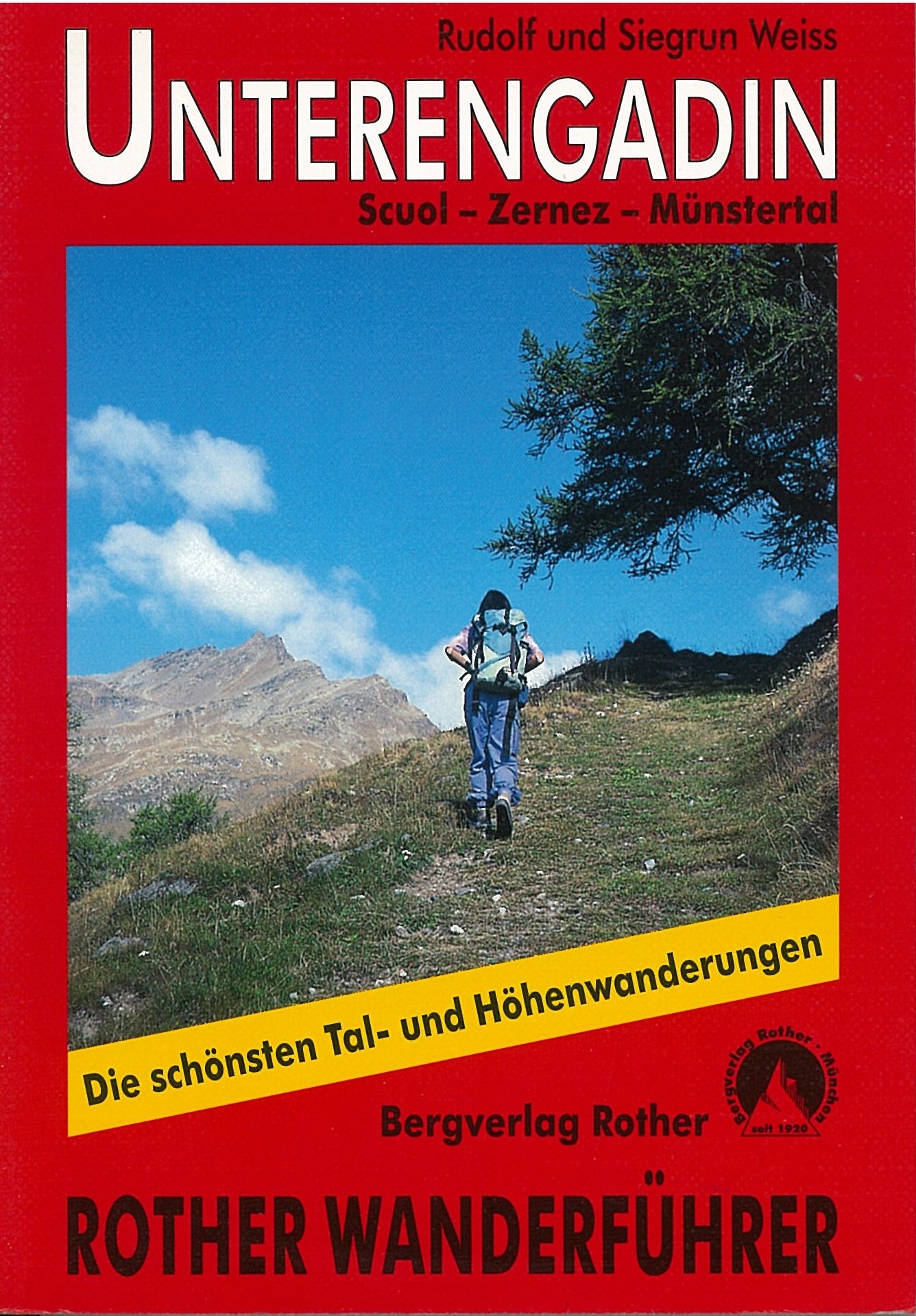 Unterengadin Wanderführer Rother / 2004