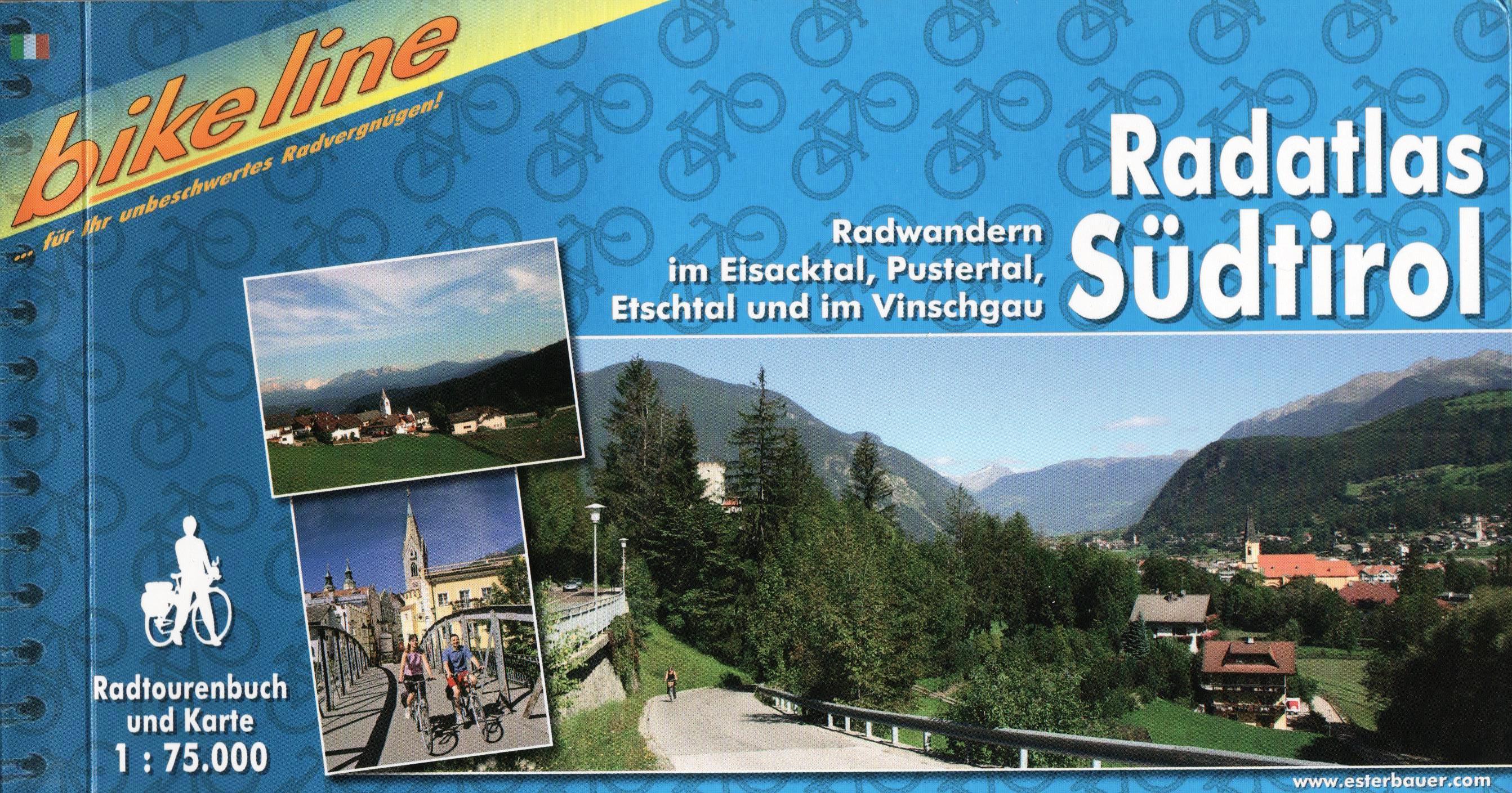 Radatlas Südtirol cyklosprievodca Esterbauer / 2009