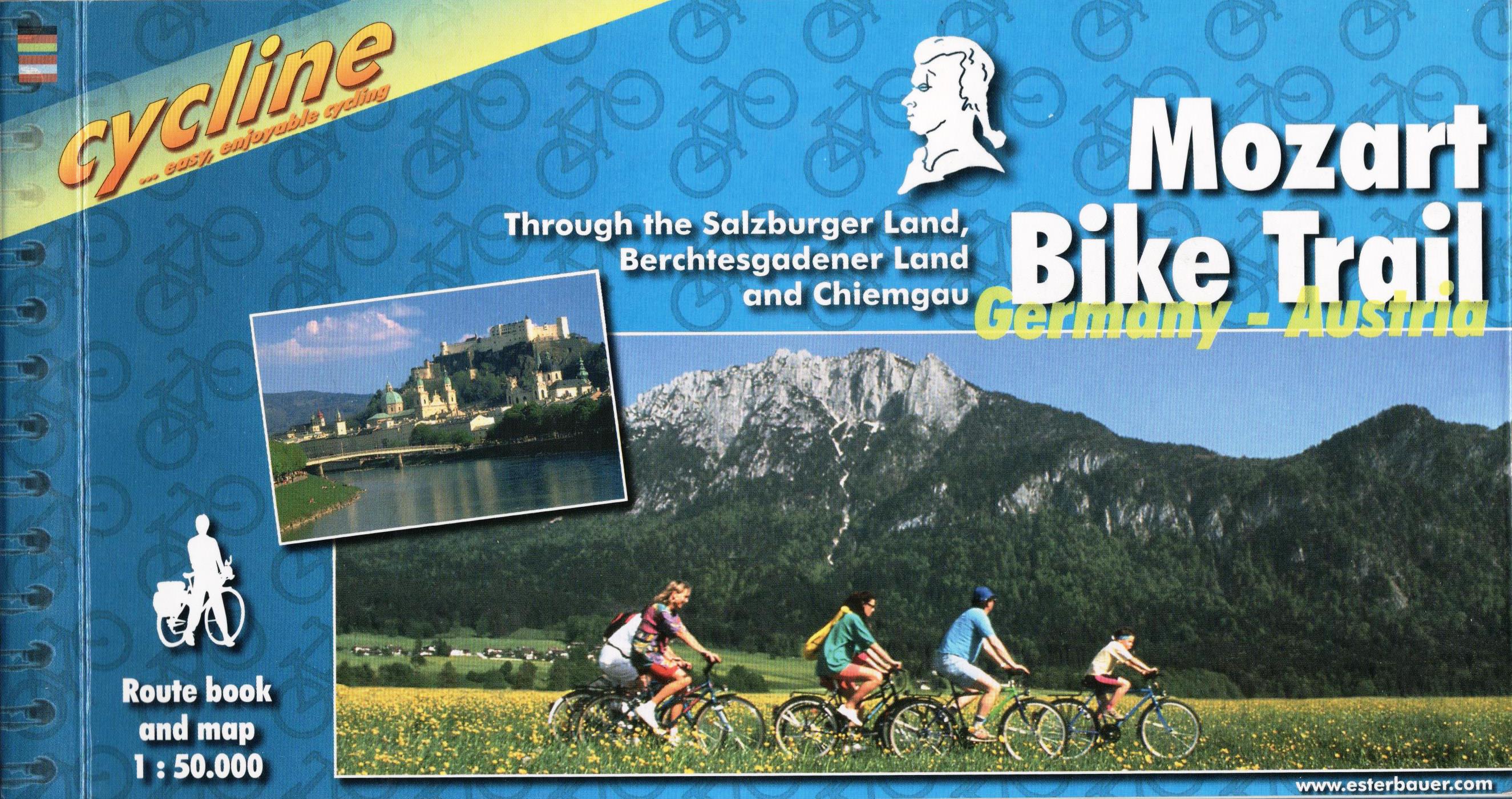 Mozart Bike Trail cyklosprievodca Esterbauer / 2005