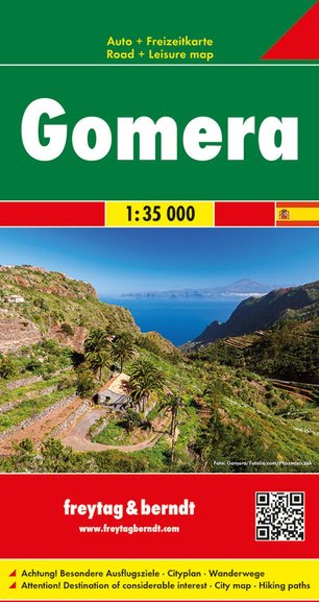 Gomera 1:35t (Španielsko) automapa Freytag Berndt