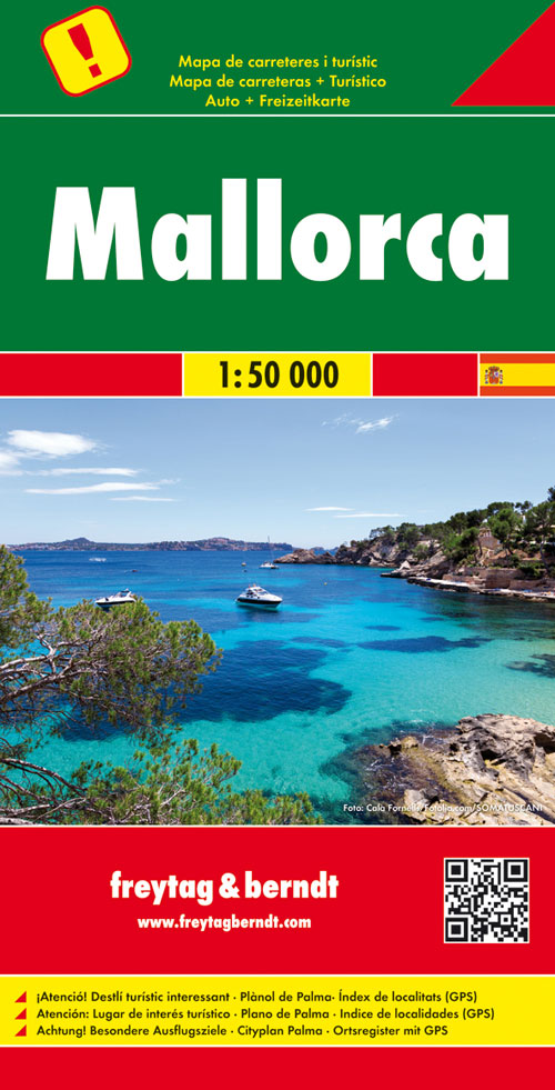 Mallorca 1:50t (Španielsko) automapa Freytag Berndt