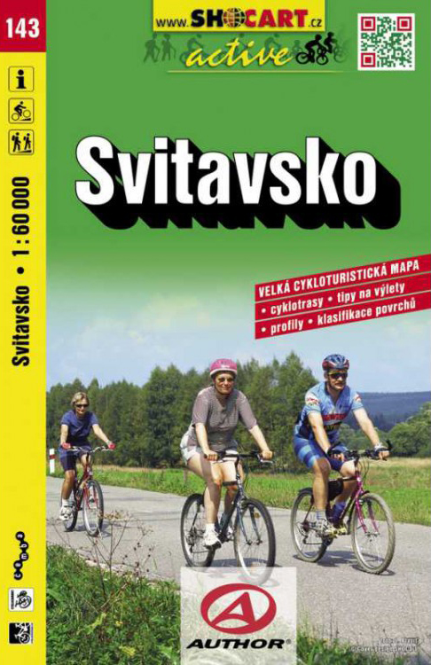 143 SVITAVSKO cykloturistická mapa 1:60t SHOCart