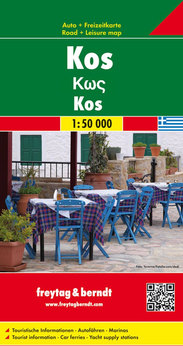 Kos 1:50t (Grécko) automapa Freytag Berndt