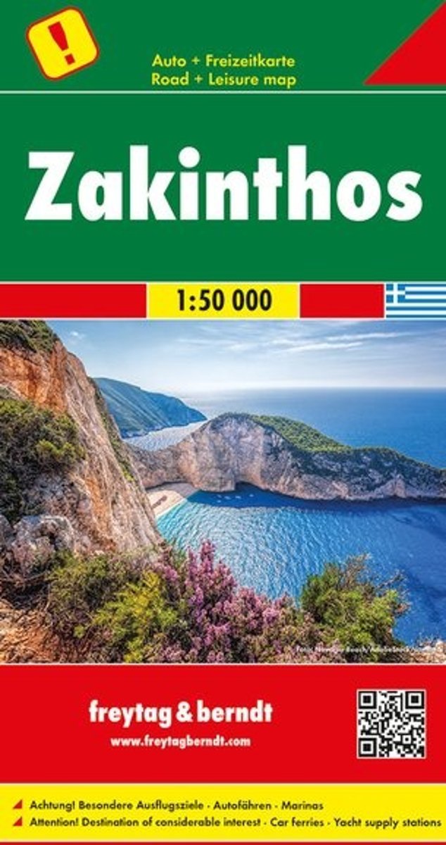Zakinthos 1:50t (Grécko) automapa Freytag Berndt