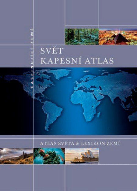 Vreckový atlas sveta 1:5mil, 1:65mil / 2014, česky