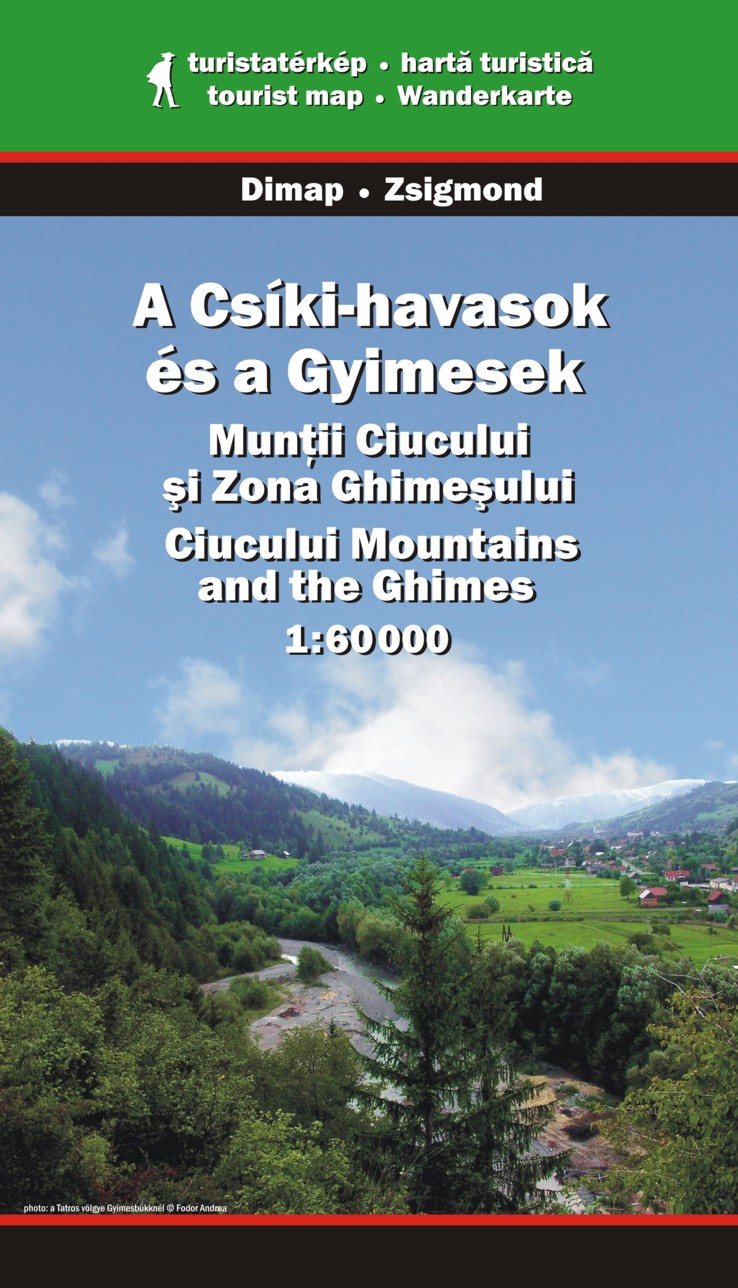 Muntii Ciucului 1:60t turistická mapa