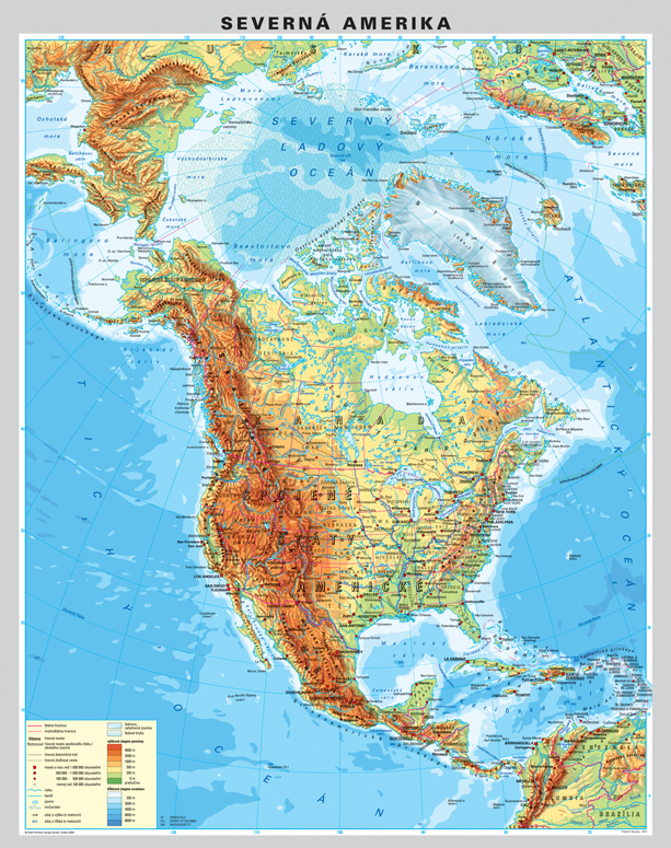 Slepa Mapa Amerika