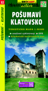 32 Pošumaví - Klatovsko turistická mapa 1:50t SHOCart