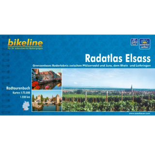 Radregion Elsass cyklosprievodca Esterbauer
