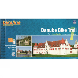 Danube Bike Trail 1 - German Danube cyklosprievodca Esterbauer / angl