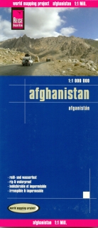 Afghanistan 1:1mil skladaná mapa RKH