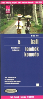 Bali, Lombok 1:150tis skladaná mapa RKH