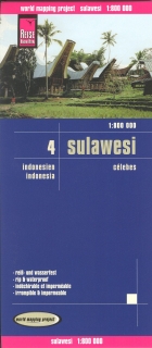 Indonézia (Indonesia) Sulawesi 1:800tis skladaná mapa RKH