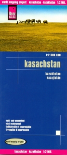 Kazachstan (Kazakhstan) 1:2mil skladaná mapa RKH
