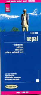Nepál (Nepal) 1:500tis skladaná mapa RKH