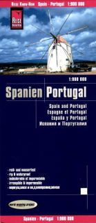 Španielsko, Portugalsko (Spain, Portugal) 1:900t skladaná mapa RKH