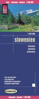 Slovinsko (Slovenia) 1:185t skladaná mapa RKH