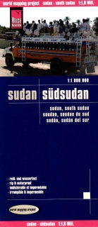 Sudan 1:1,8m skladaná mapa RKH