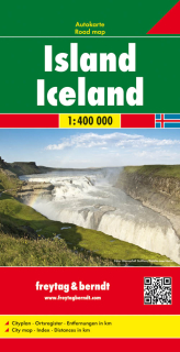 Island (Iceland) 1:400t automapa Freytag Berndt