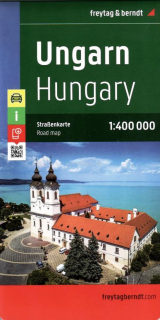 Maďarsko 1:400t (Hungary) automapa Freytag Berndt
