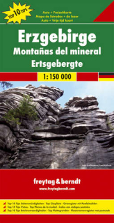 Krušné hory 1:150t TOP séria (Nemecko) automapa Freytag Berndt