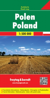 Poľsko 1:500t (Poland) automapa Freytag Berndt