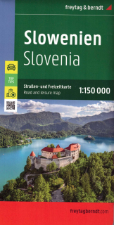 Slovinsko (Slovenia) 1:150t automapa Freytag Berndt