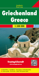 Grécko 1:500t (Greece) automapa Freytag Berndt