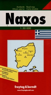 Naxos 1:50t (Grécko) automapa Freytag Berndt