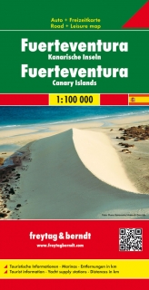 Fuerteventura 1:100t (Španielsko) automapa Freytag Berndt