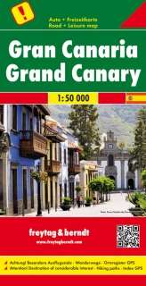 Gran Canaria 1:50t (Španielsko) automapa Freytag Berndt