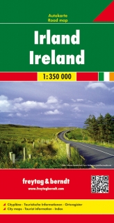 Írsko (Ireland) 1:350t automapa Freytag Berndt