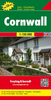 Cornwall 1:150t (Britain) automapa Freytag Berndt