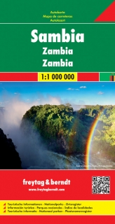 Zambia 1:1mil automapa Freytag Berndt
