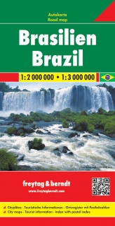 Brazília 1:2mil, 3mil (Brazil) automapa Freytag Berndt