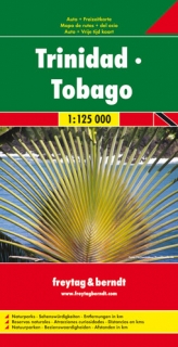 Trinidad, Tobago 1:125tis automapa Freytag Berndt