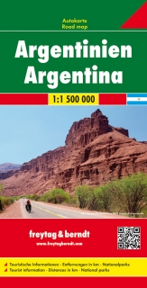 Argentína 1:1,5mil (Argentina) automapa Freytag Berndt