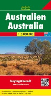 Austrália 1:3mil (Australia) automapa Freytag Berndt